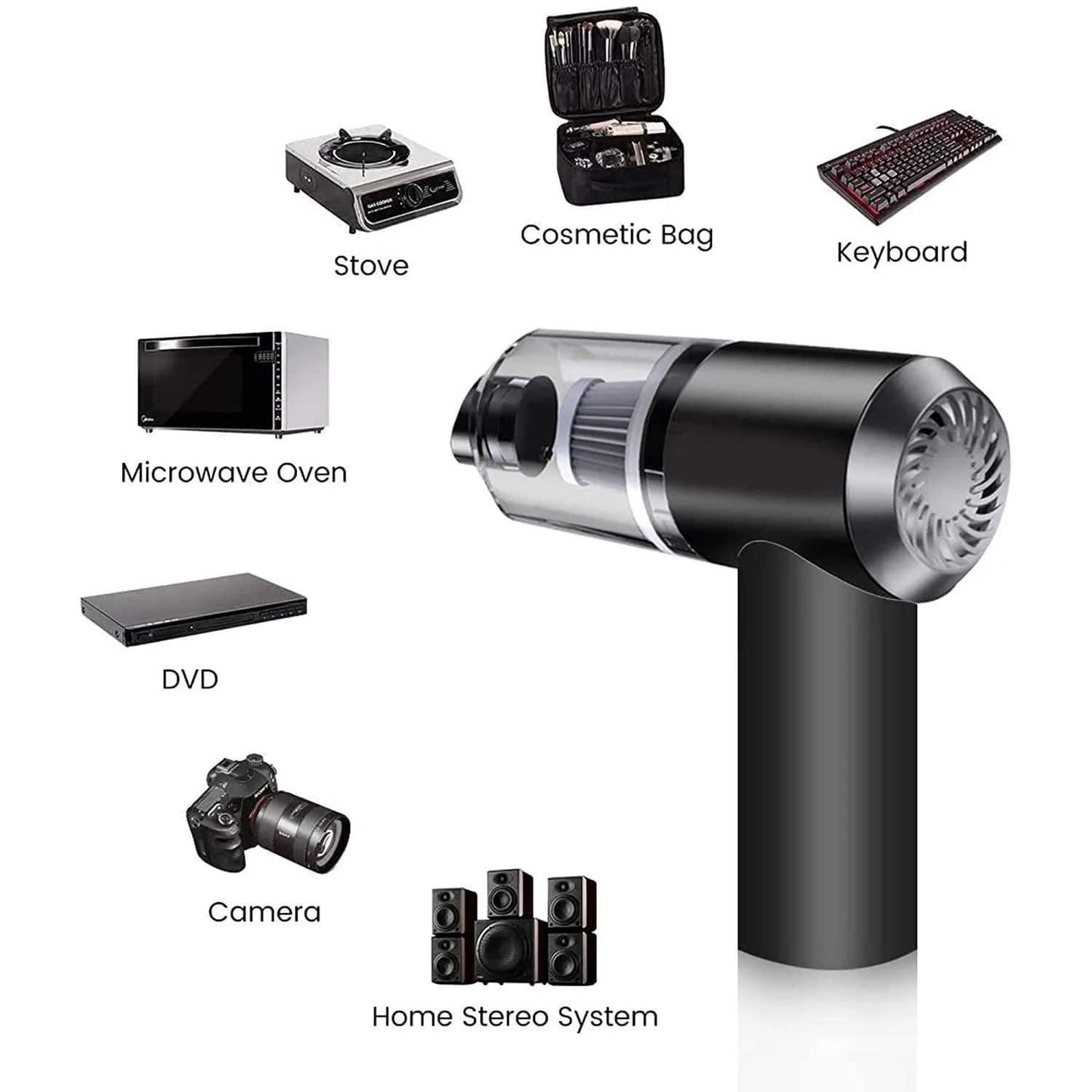 BD Portable Air Duster Wireless Vacuum Cleaner - lorexa