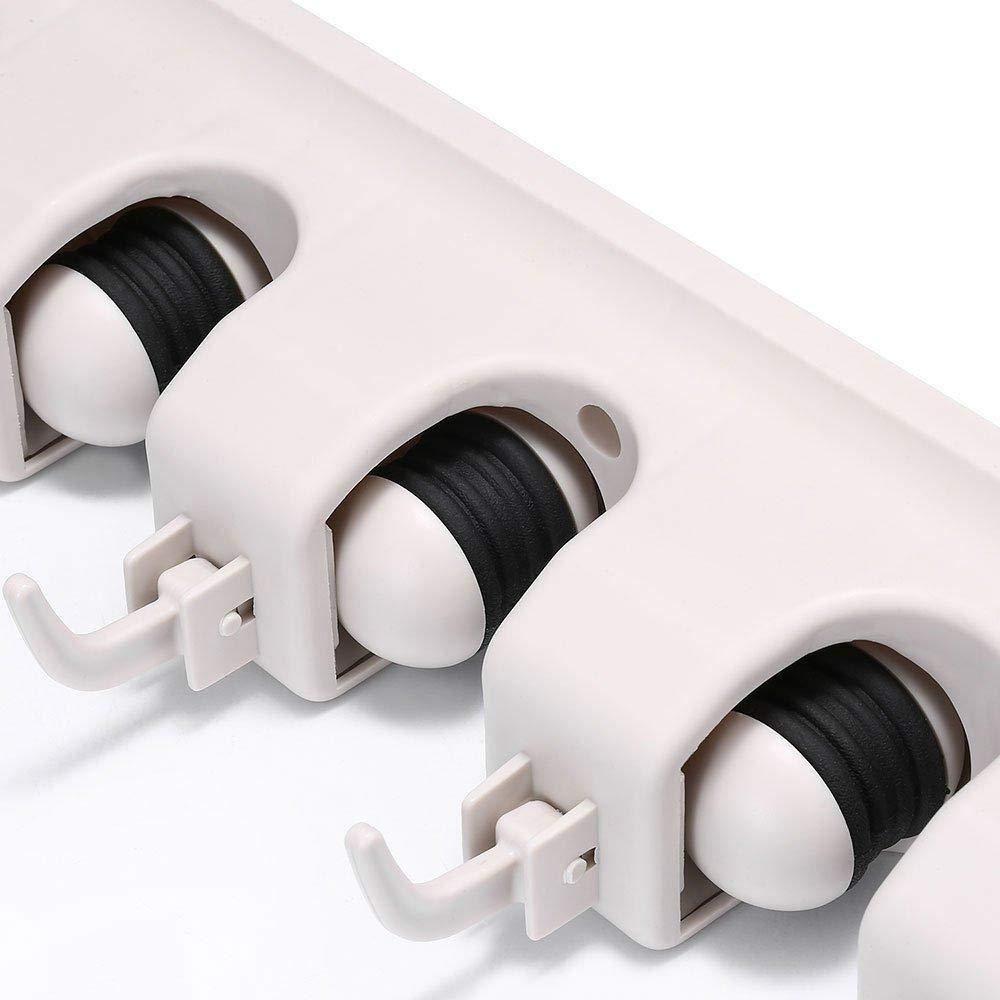 Mop Holder - 5 Layer Wall Mounted Mop & Broom Holder 07ufrb-rm