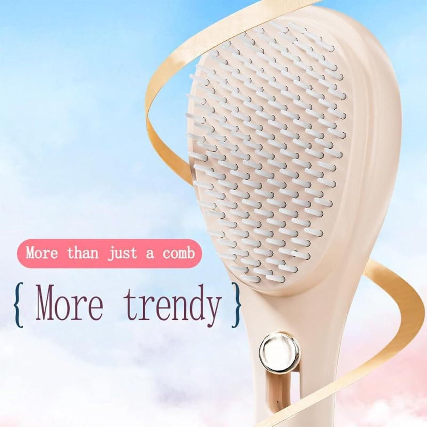 Scalp Massage Comb with Retractable Bristle 07ufrb-rm