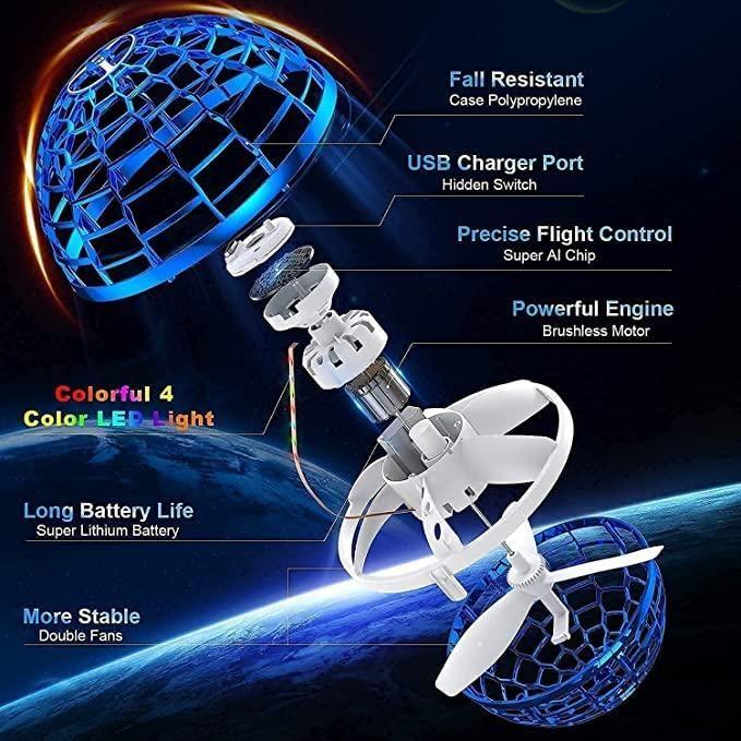 Flying Spinner- Flying Boomerang Mini Pro Spinner - lorexa