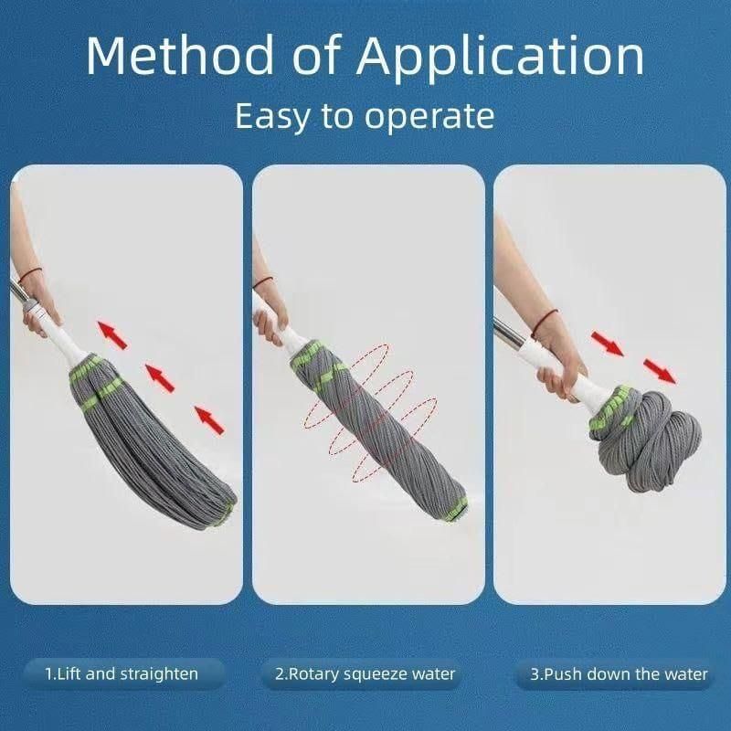 Easy Squeeze Twist Mop for Floor Cleaning 07ufrb-rm