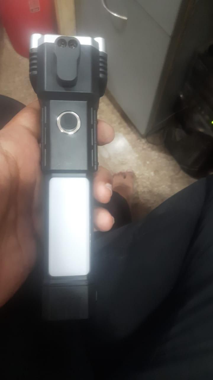 Portable Rechargeable Torch LED Flashlight - lorexa