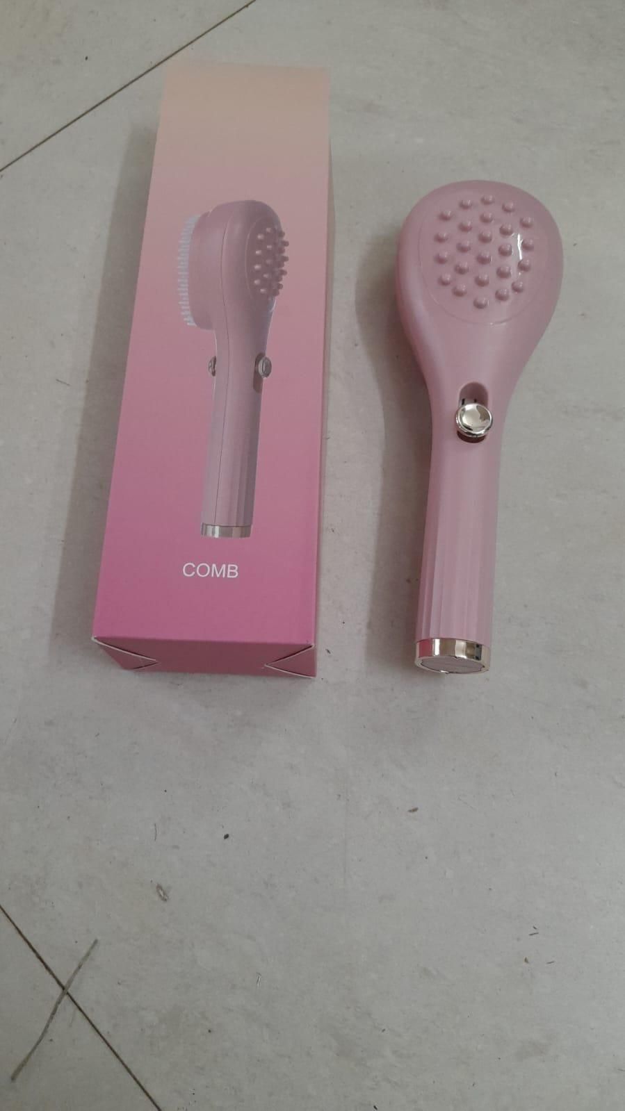 Scalp Massage Comb with Retractable Bristle 07ufrb-rm
