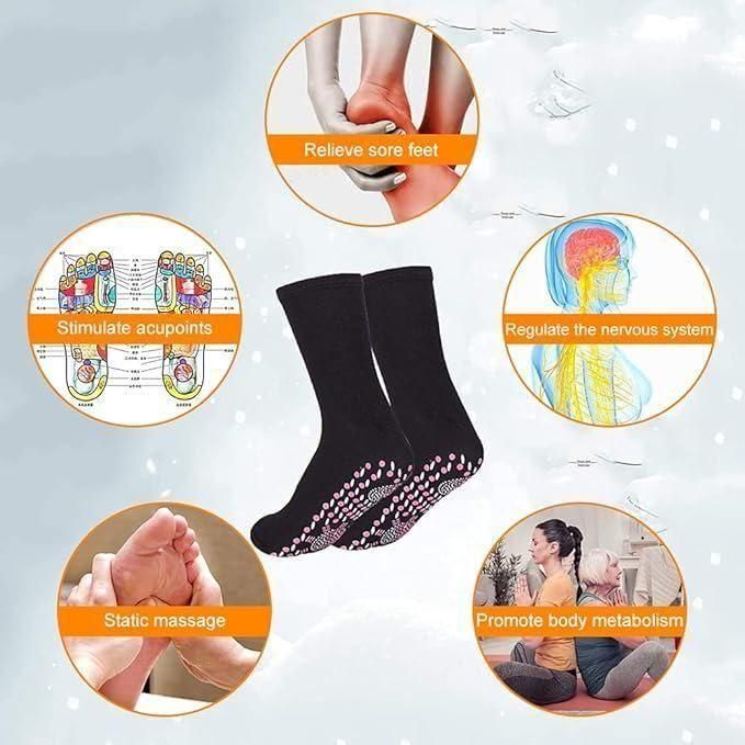 Self Heating Socks Winter Warm Massage Socks 07ufrb-rm
