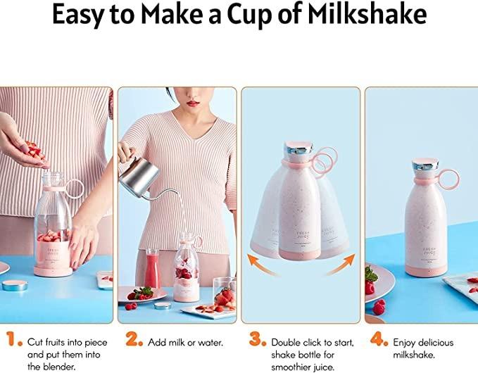 MIXEN Fresh Juice Portable Blender, - lorexa