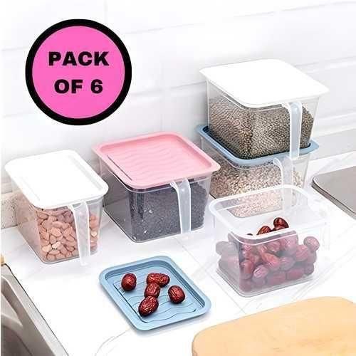 Unbreakable kitchen storage Basket (Pack of 6) 16699