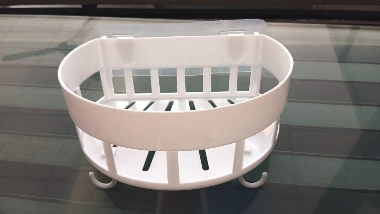 Bathroom Shelves with Hooks (Pack of 2) 07ufrb-rm