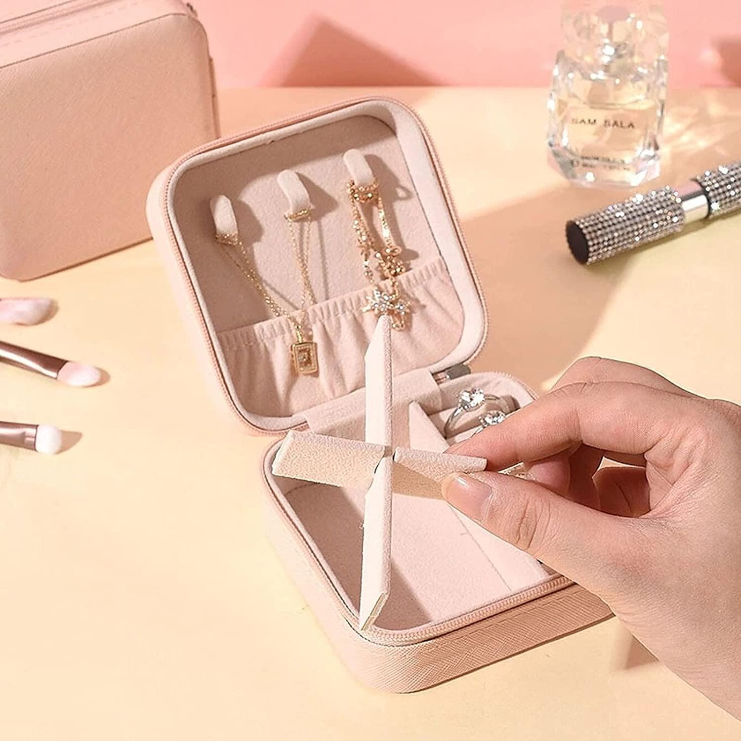 Portable Travel Jewellery Organizer Pouch (Assorted) - lorexa