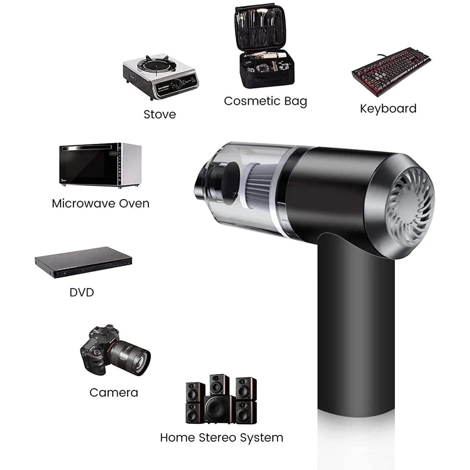 BD Portable Air Duster Wireless Vacuum Cleaner - lorexa