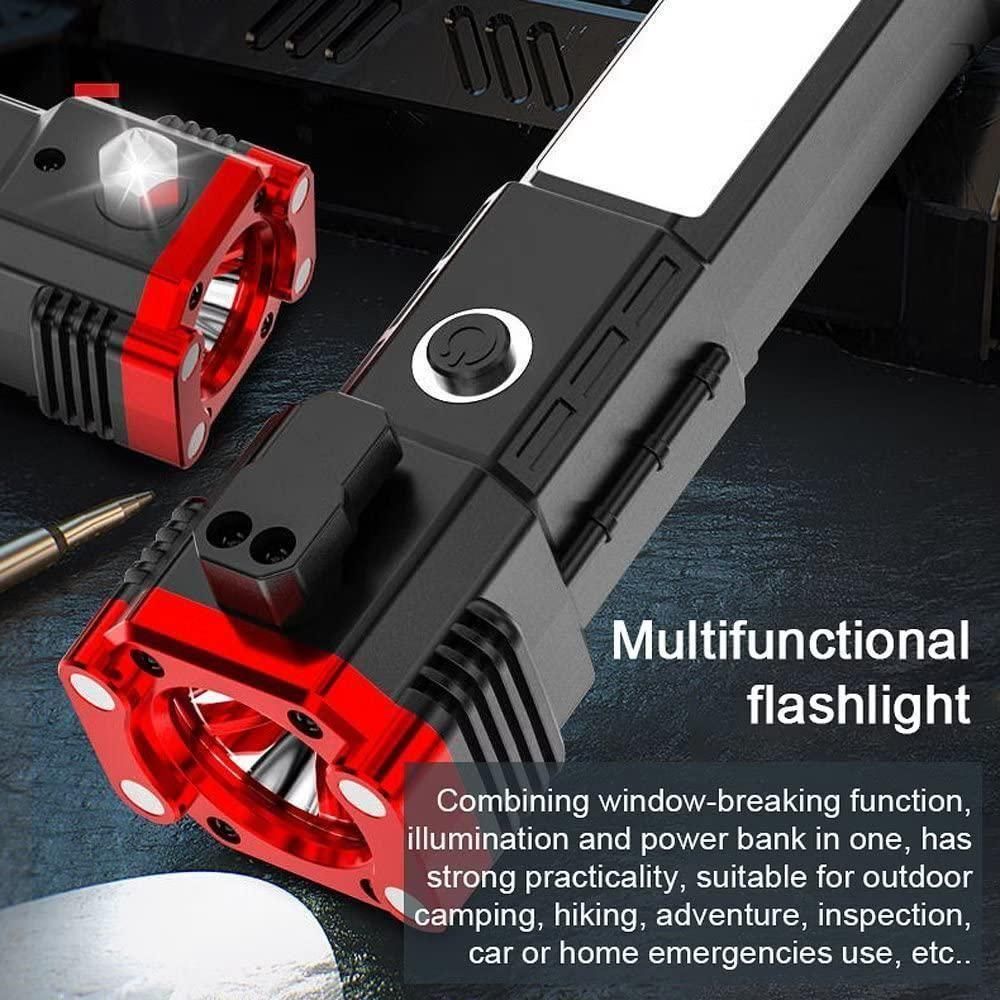 Portable Rechargeable Torch LED Flashlight - lorexa