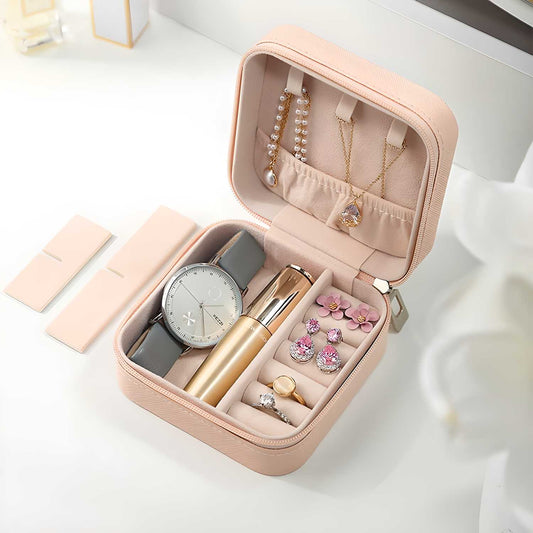 Portable Travel Jewellery Organizer Pouch (Assorted) - lorexa