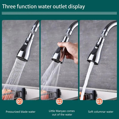 3 Modes Kitchen Sink Faucet - lorexa