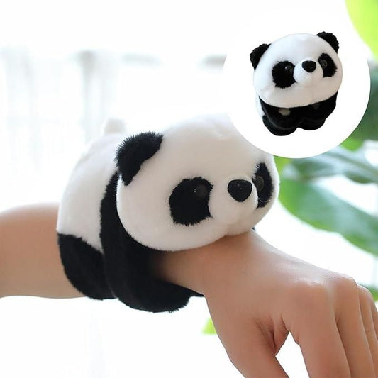 Animal Slap Bracelets Plush Panda - lorexa