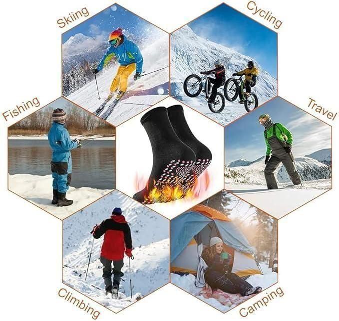 Self Heating Socks Winter Warm Massage Socks 07ufrb-rm