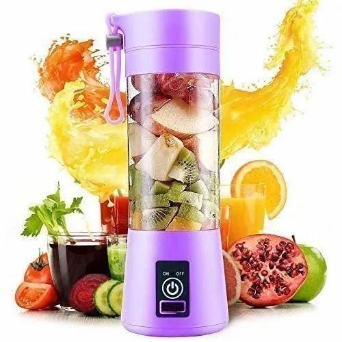 Portable Electric 6 Blade USB Juice Maker (380 ml) - lorexa