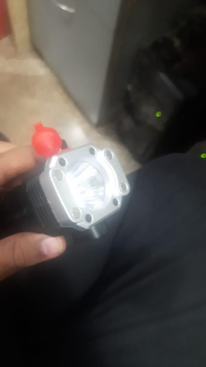 Portable Rechargeable Torch LED Flashlight - lorexa