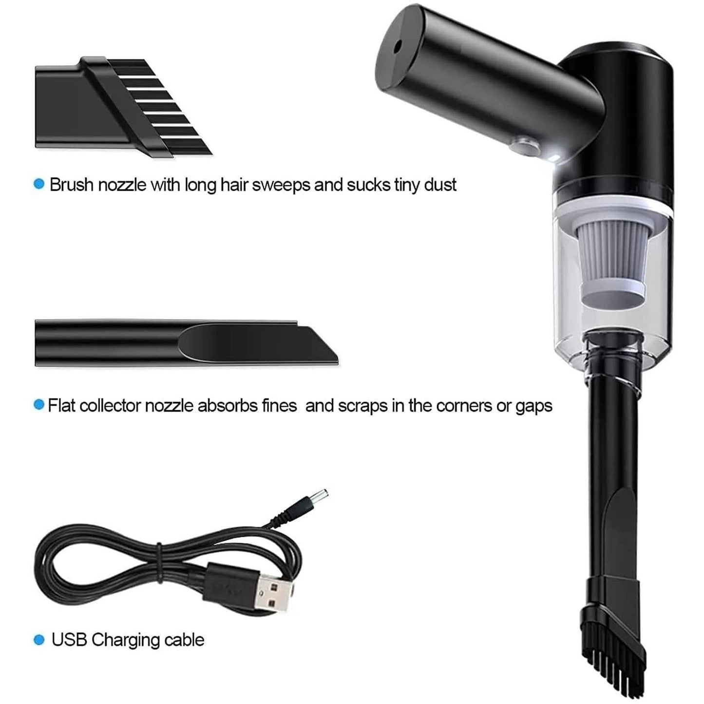 BD Portable Air Duster Wireless Vacuum Cleaner - lorexa
