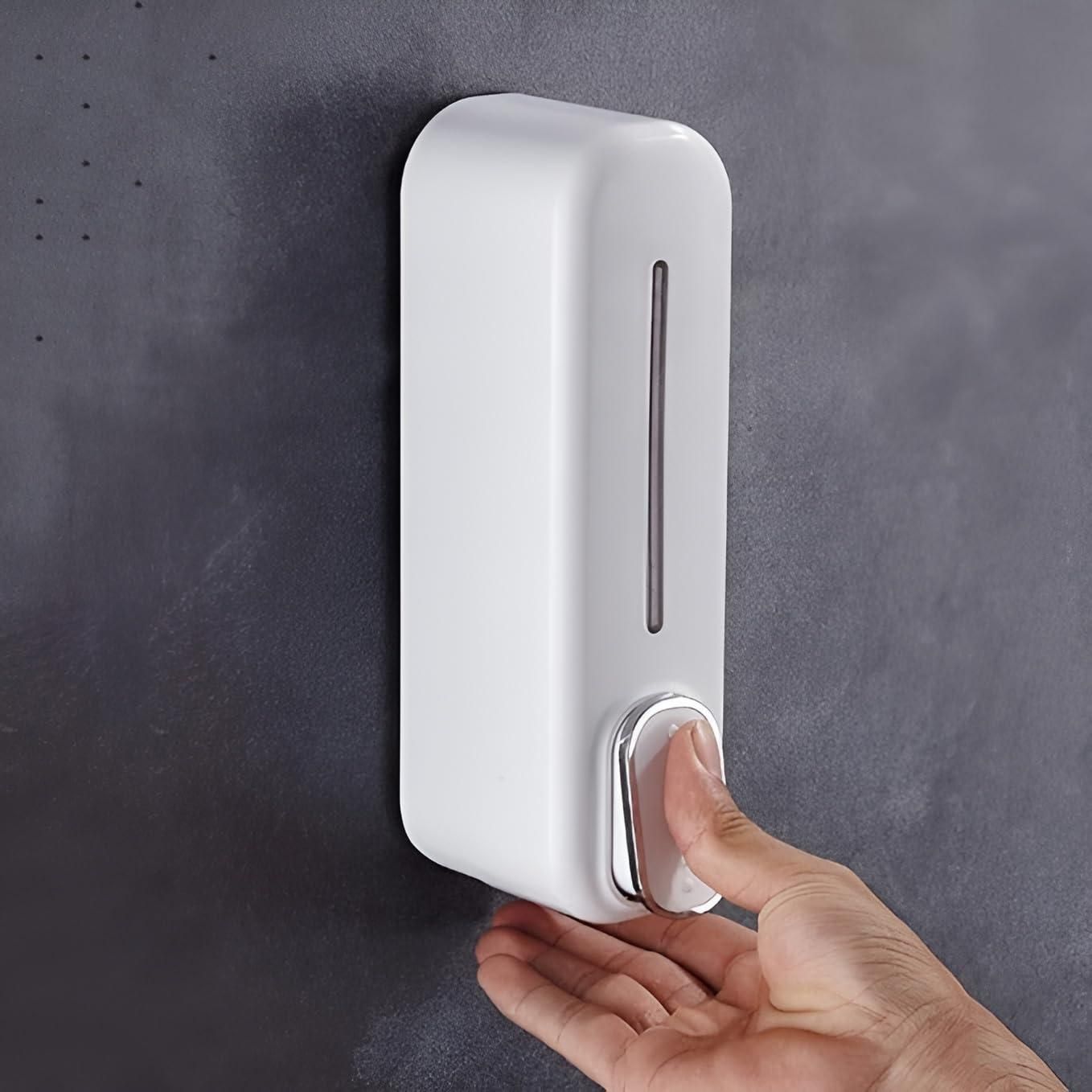Press Wall-Mounted Dispenser Soap Manual - lorexa