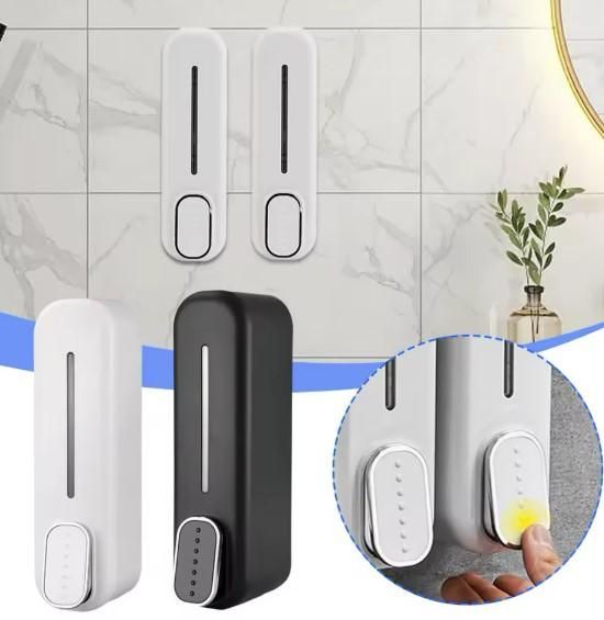 Press Wall-Mounted Dispenser Soap Manual - lorexa