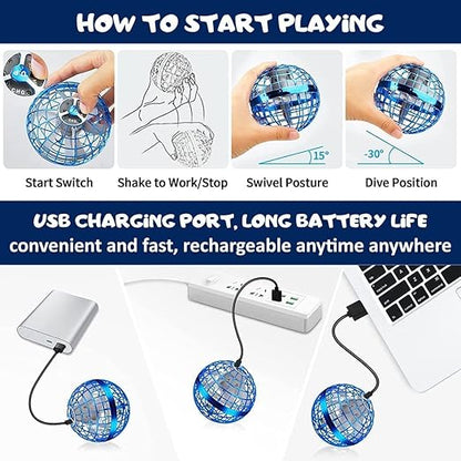 Flying Spinner- Flying Boomerang Mini Pro Spinner - lorexa