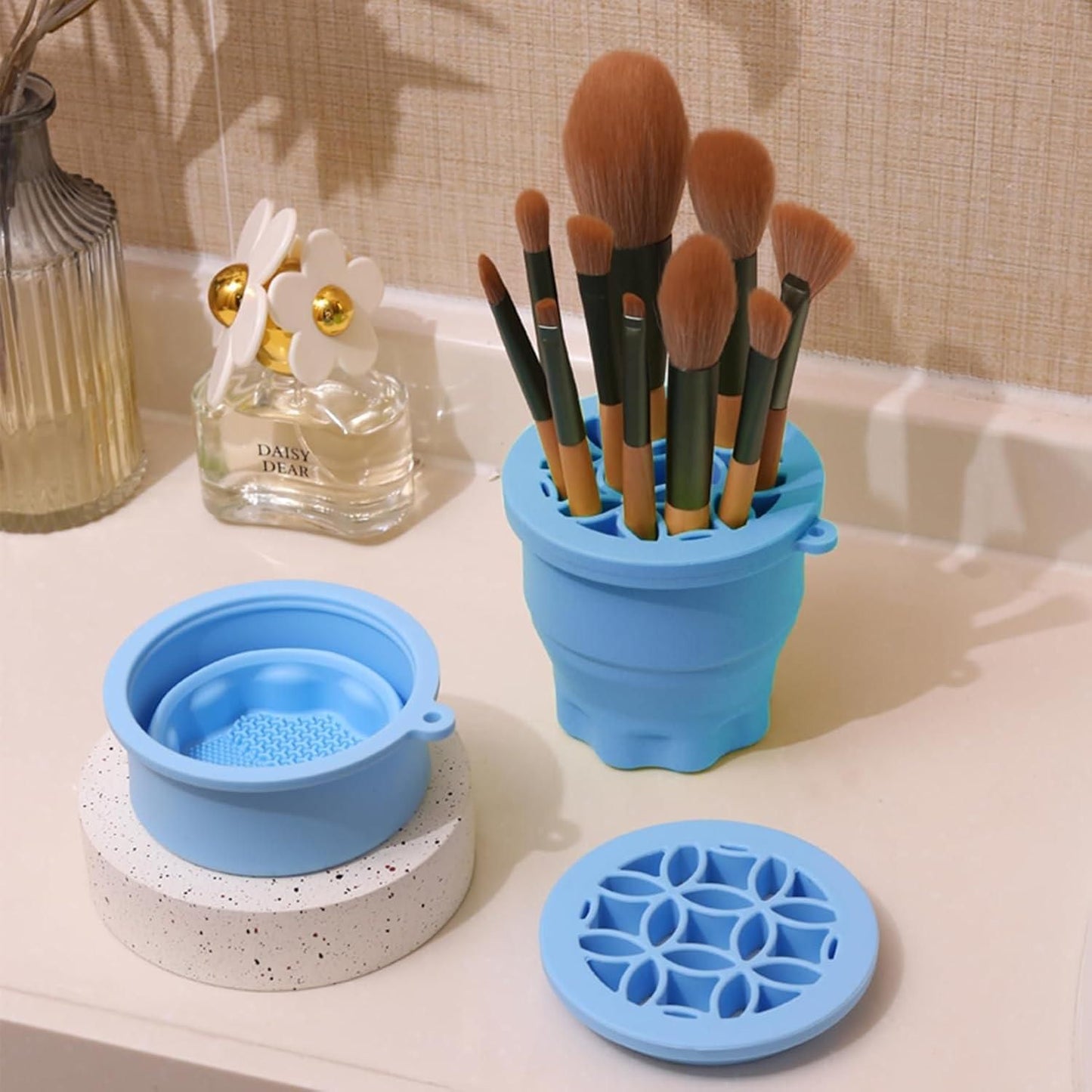 Silicon Makeup Brushes Cleaning Cup 07ufrb-rm