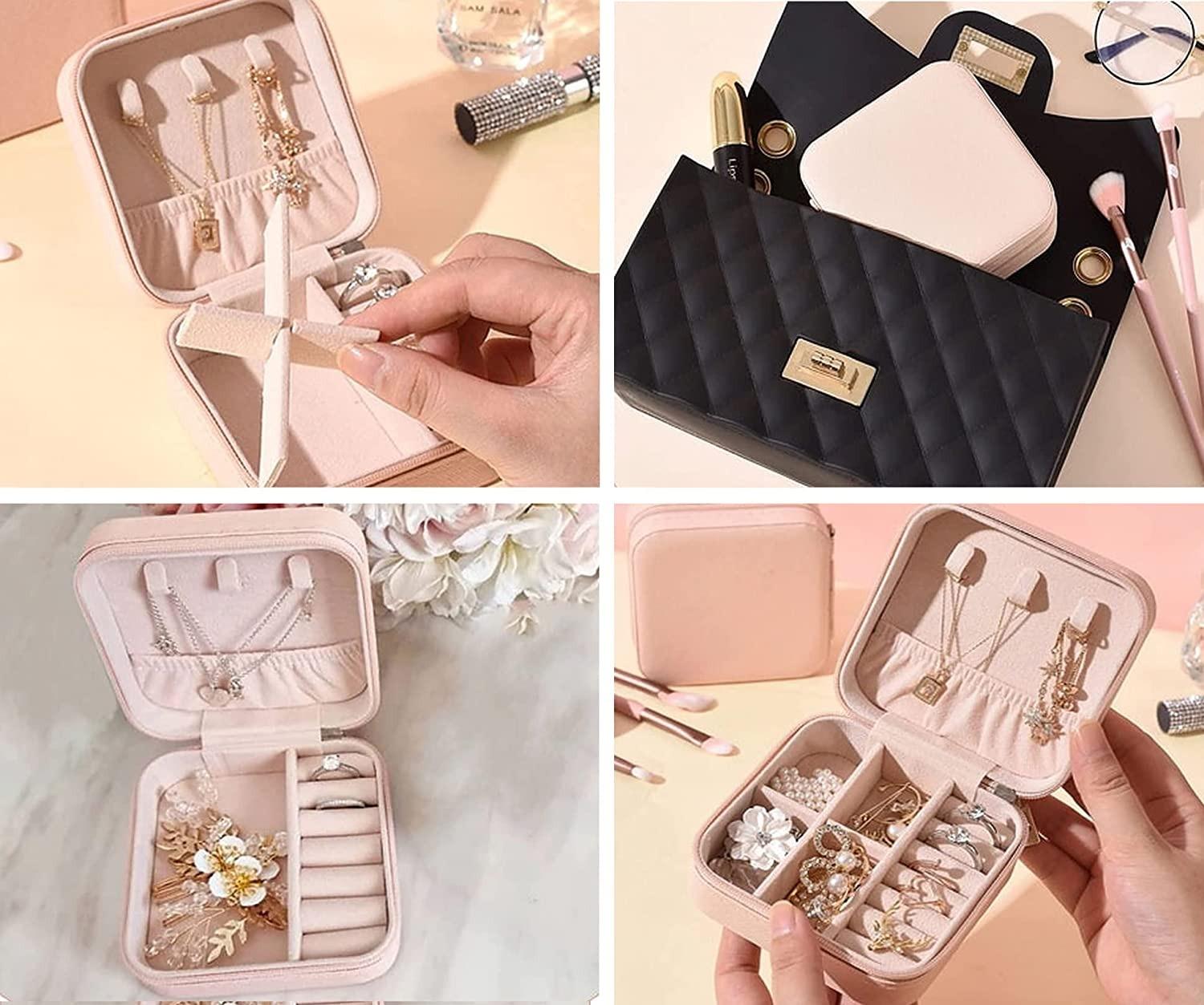 Portable Travel Jewellery Organizer Pouch (Assorted) - lorexa