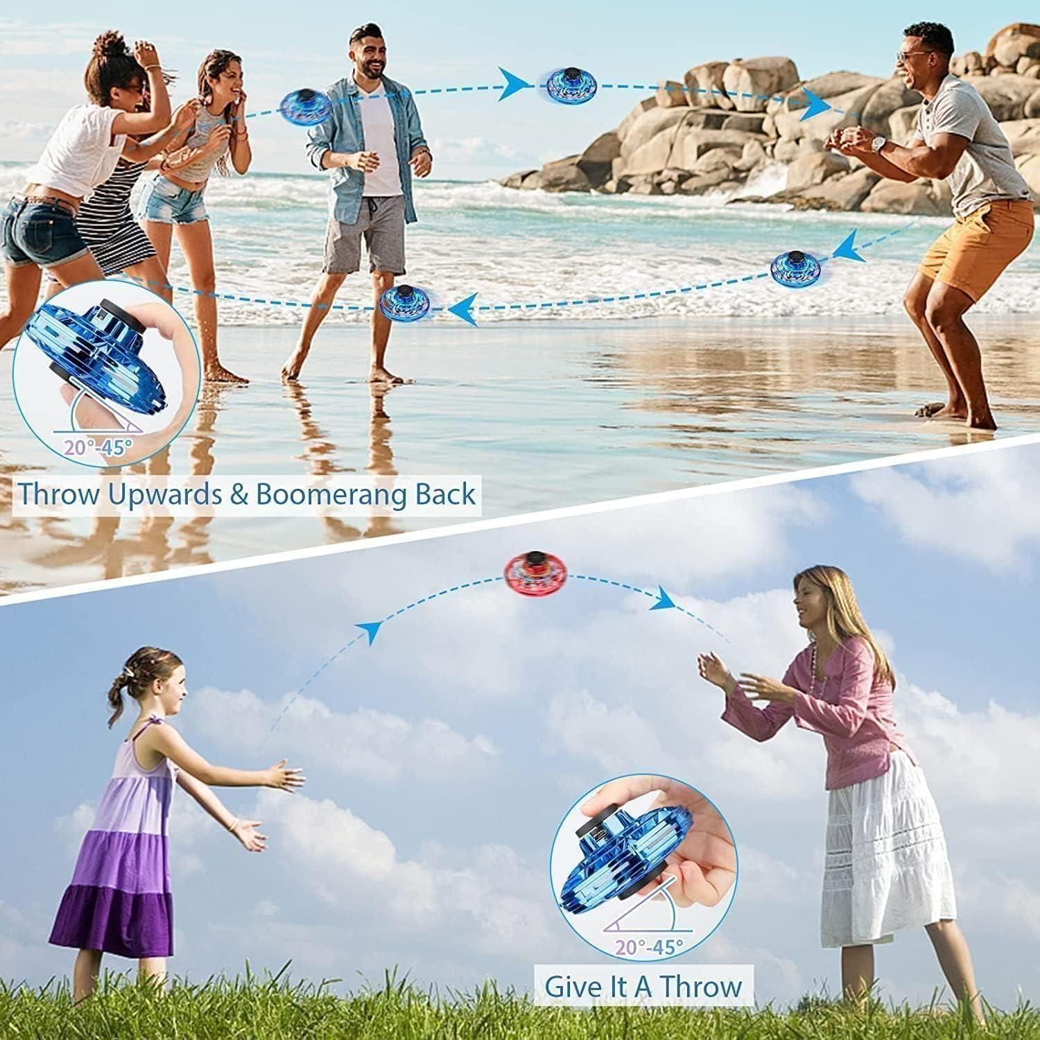 Magic Flying Orb Spinner Outdoor Toys? Assorted Color? - lorexa