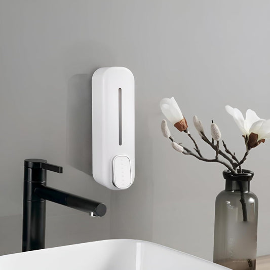 Press Wall-Mounted Dispenser Soap Manual - lorexa