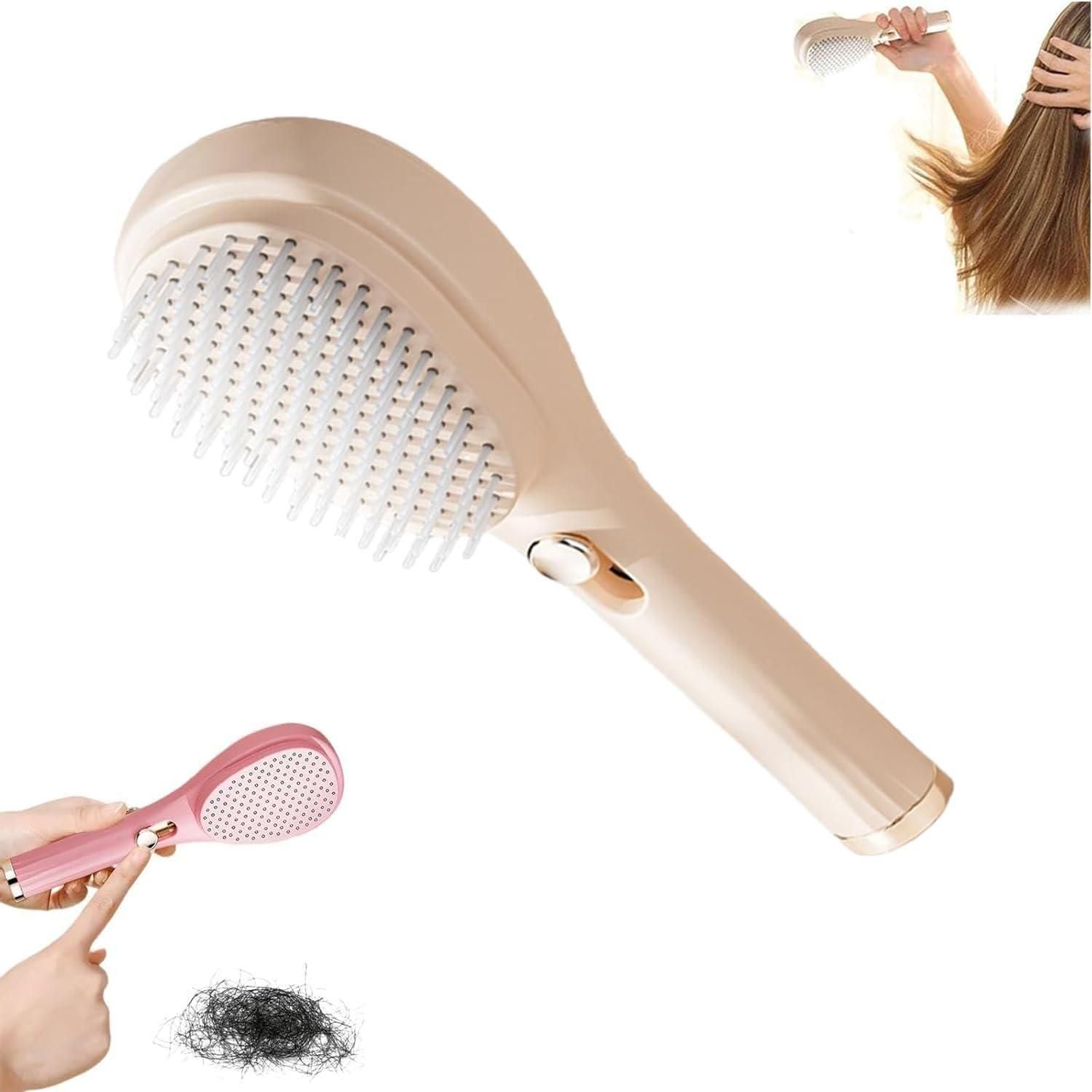 Scalp Massage Comb with Retractable Bristle 07ufrb-rm
