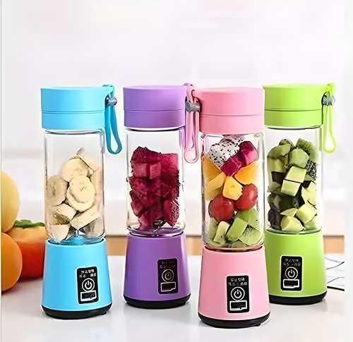 Portable Electric 6 Blade USB Juice Maker (380 ml) - lorexa